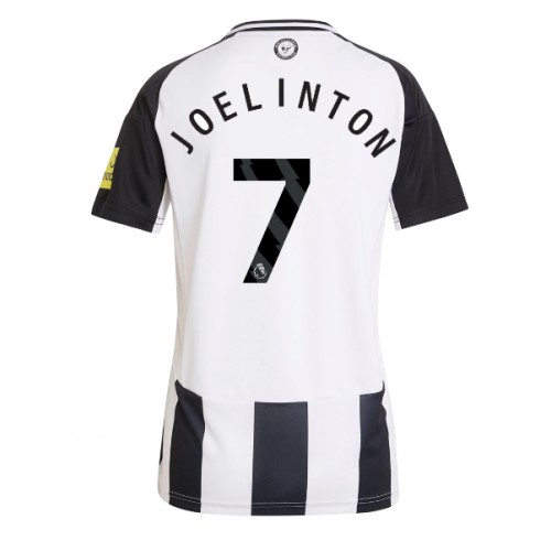 Fotballdrakt Dame Newcastle United Joelinton #7 Hjemmedrakt 2024-25 Kortermet